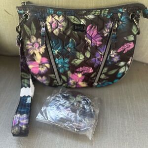 LUG Swivel Convertible Crossbody Bag & Heart Shape Pouch